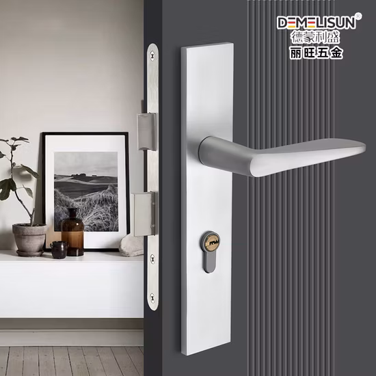 로제트와 도매 빈티지 골동품 아연 소재 도어 핸들 잠금 장치