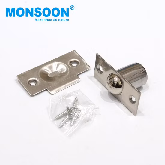 샘플 사용자 정의 아연 합금 가구 하드웨어 액세서리 자기 도어 스토퍼 고무 스토퍼 도어 스톱 도어 캐치