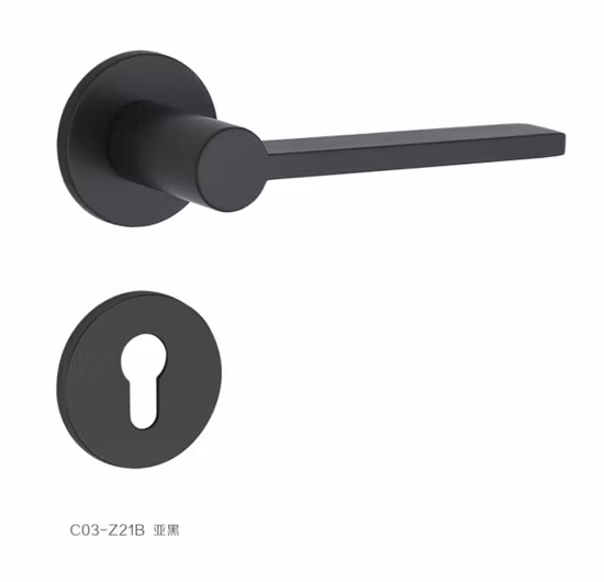 현대 장붓 구멍 아연 합금 도어 잠금 핸들